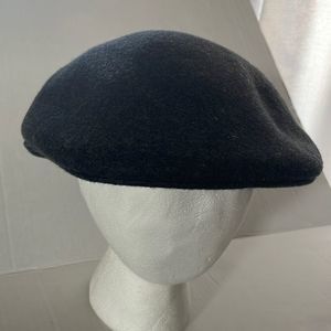 COUNTRY GENTLEMAN Cabbie Newboy CAP HAT 100% WOOL Gray Size Large
